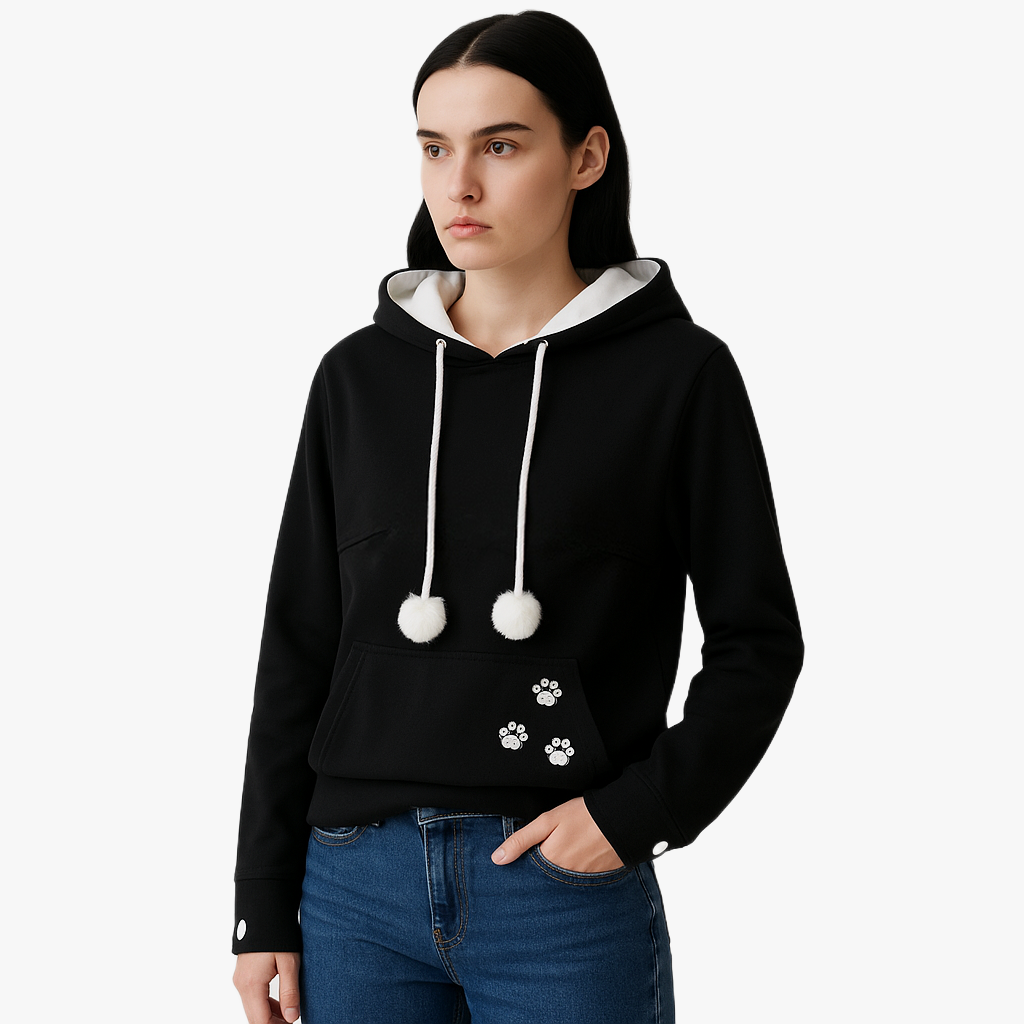 Comfortable Cat Hoodie for Relaxing Moments