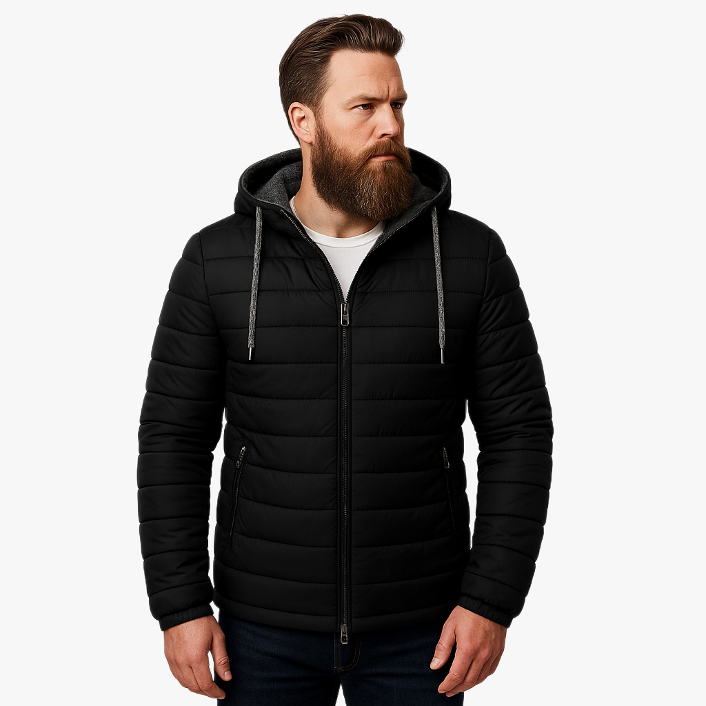 Winter Warm Hooded Jacket for Outdoor Adventures