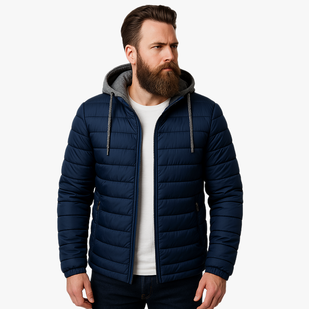 Winter Warm Hooded Jacket for Outdoor Adventures