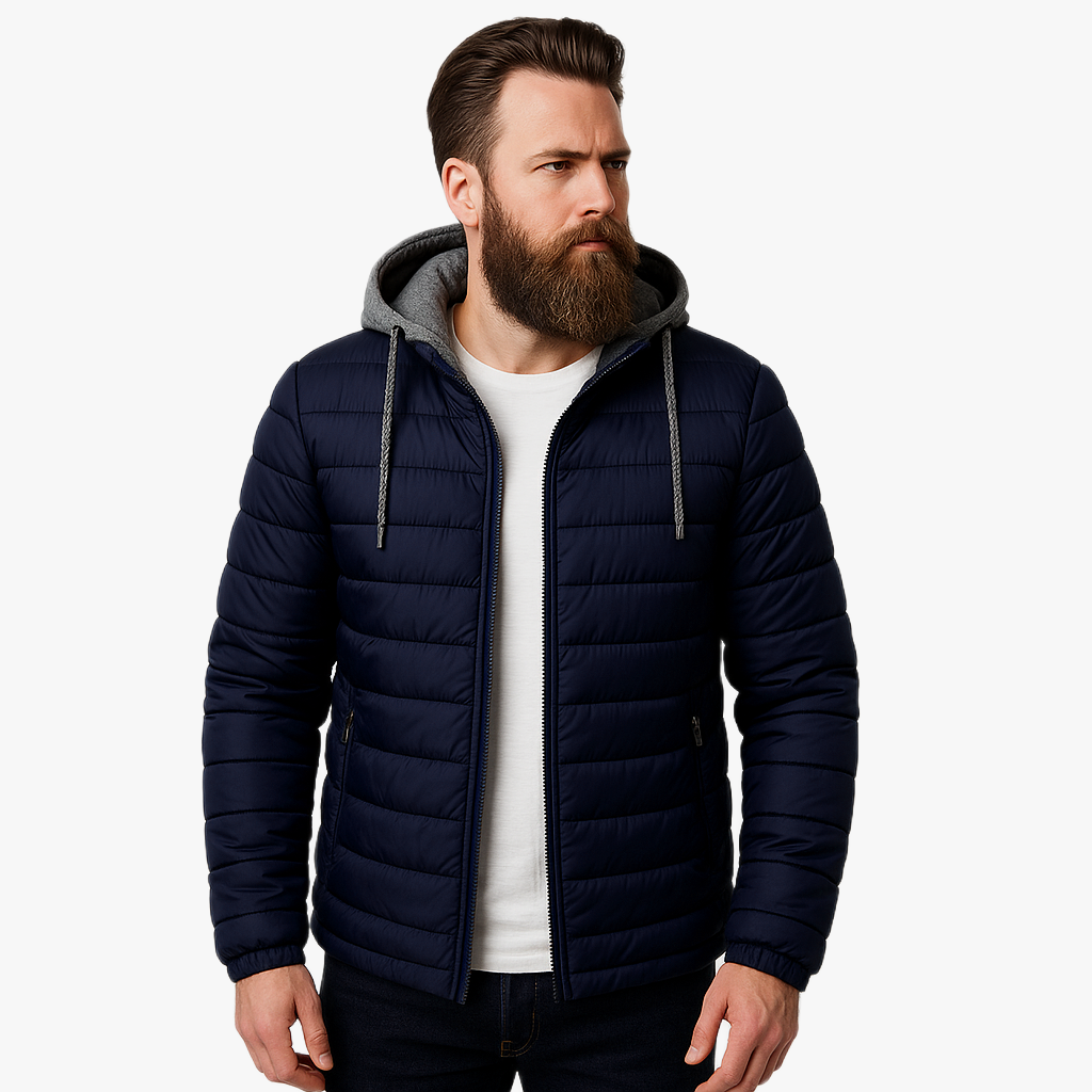 Winter Warm Hooded Jacket for Outdoor Adventures