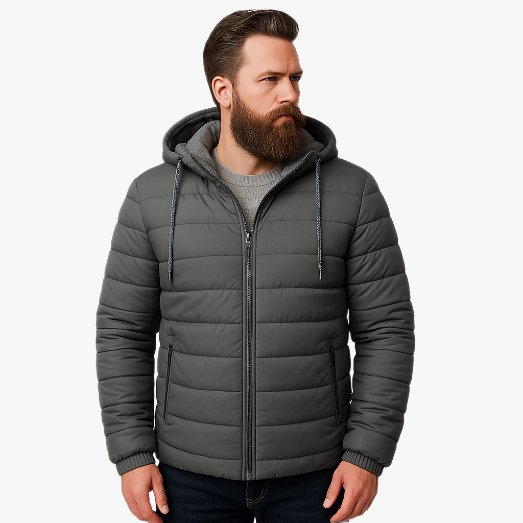 Winter Warm Hooded Jacket for Outdoor Adventures