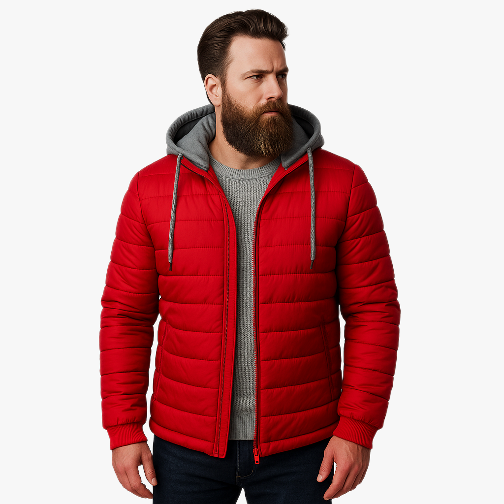Winter Warm Hooded Jacket for Outdoor Adventures