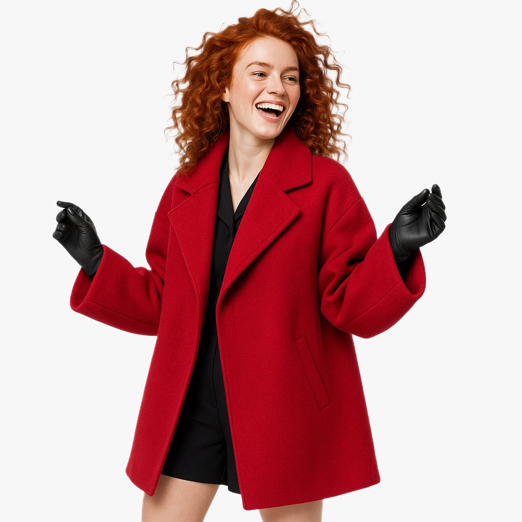 Chic Women's Wool Jacket for Cool Days